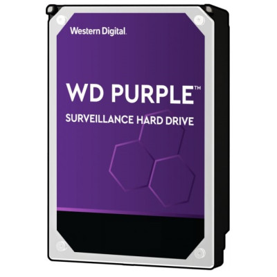 Жорсткий диск 3.5" 6Tb Western Digital Purple, SATA3, 64Mb, 5400 rpm (WD63PURZ)