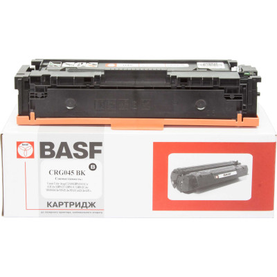 Картридж Canon 045, Black, LBP-611/613, MF-631/633/635, 1400 стор, BASF (BASF-KT-CRG045Bk)