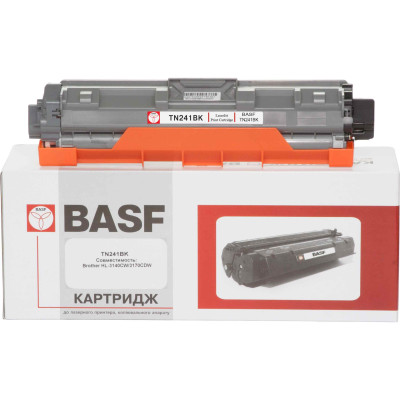 Картридж Brother TN241BK, Black, HL-3140/3170, DCP-9020, MFC-9330, 2500 стор, BASF (BASF-KT-TN241BK)