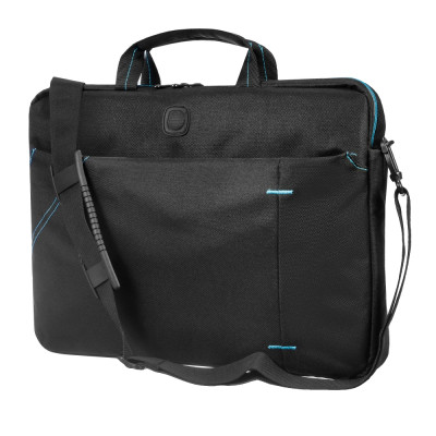 Сумка для ноутбука 16" Continent CC-125GB, Black, нейлон/поліестер, 39 x 28.5 x 4.5 см