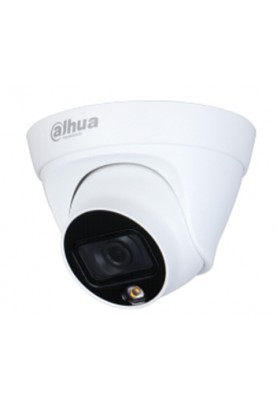 IP камера Dahua DH-IPC-HDW1239T1-LED-S5 (2.8 мм), 2 Мп, 1/2.8" CMOS, H.265+, RJ45, 1920x1080, день/ніч, LED підсвічування 20 м, IP67, 109х86 мм