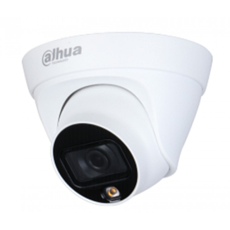 IP камера Dahua DH-IPC-HDW1239T1-LED-S5 (2.8 мм), 2 Мп, 1/2.8" CMOS, H.265+, RJ45, 1920x1080, день/ніч, LED підсвічування 20 м, IP67, 109х86 мм