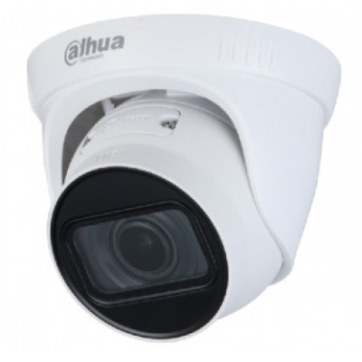 IP камера Dahua DH-IPC-HDW1230T1-ZS-S5, 2 Мп,1/2.8" CMOS, H.265, 1920x1080, f=2.8-12 мм, RJ45, Micro SD, день/ніч, ІЧ підсвічування 40 м, IP67, PoE, 122х109 мм