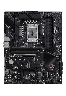 Мат.плата LGA1700, ASRock Z690 PG Riptide, Z690, 4xDDR4, Int.Video(CPU), 8xSATA3, 3xM.2, 1xPCI-E 16x 5.0, 1xPCI-E 16x 4.0, 3xPCI-E 1x 3.0, 1xM.2 (Key E), ALC897, Killer E3100G, 8xUSB3.2/6xUSB2.0, CrossFire, HDMI, ATX