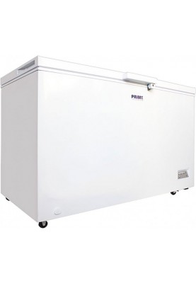Морозильна скриня PRIME Technics CS 4021 E, White, загальний об'єм 380 л, корисний об'єм 380 л, відділень 1 шт, кошик 3 шт, електронне, клас енергоспоживання A+, 85x130x70 см