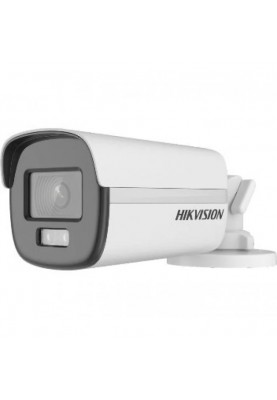 Камера зовнішня HDTVI Hikvision DS-2CE12DF0T-F (2.8 мм), 2 Мп, CMOS, 1080p/25 fps, 0.001 Lux, день/ніч, LED підсвічуваня до 40 м, IP67, 194х78х74 мм