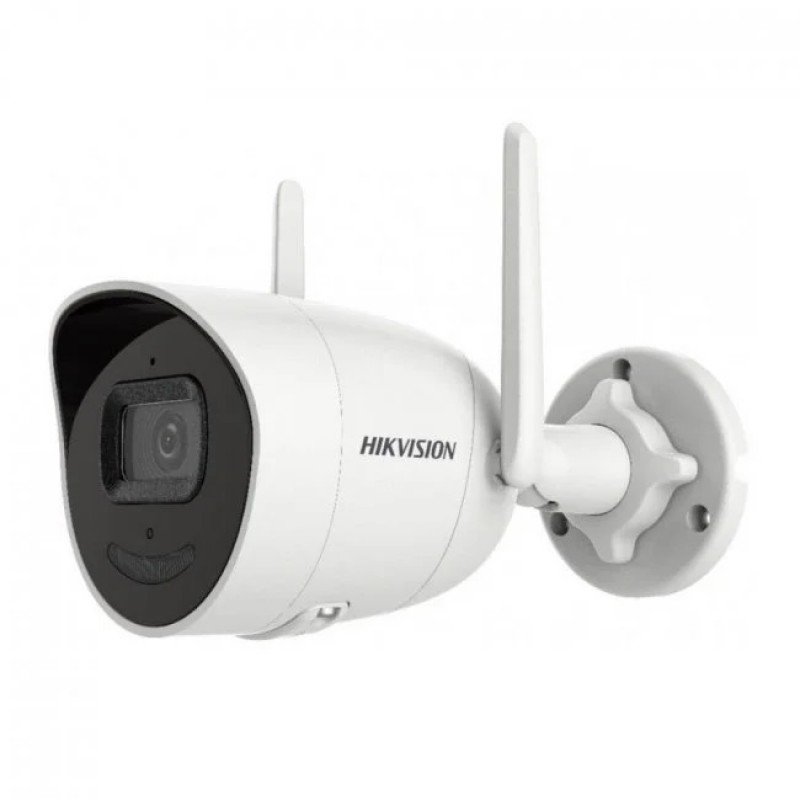 IP камера Hikvision DS-2CV2021G2-IDW(D) (2.8 мм), 2Мп, 1/2.7" CMOS, 1920х1080, H.265+, день/ніч, ІЧ підсвічування до 30 м, RJ45, Wi-Fi, IP66, 176х89х73 мм