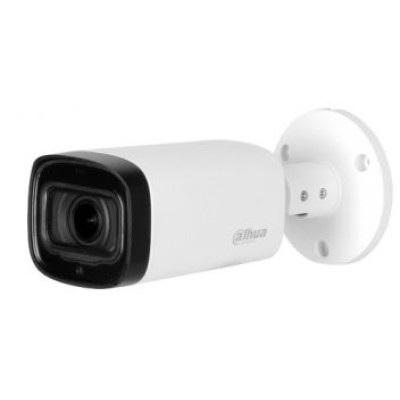 Камера зовнішня HDCVI Dahua DH-HAC-HFW1200RP-Z-IRE6, 2 Мп, 1/2.7" CMOS, 1080p/25 fps, f= 2.7-12 мм, 0.02 Lux, день/ніч, ІЧ підсвічування до 60 м, IP67, 210х90х90 мм