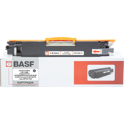 Картридж HP 126A (CE310A), Black, CP1020/CP1025, M175/M275, 1200 стор, BASF (BASF-KT-CE310A-U)