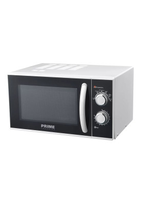 Мікрохвильова піч PRIME Technics PMW 23922 HB, Black, 900W, 23 л, звичайна, 6 рівнів потужності, таймер, керування механічне