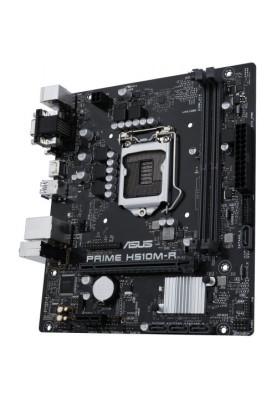 Мат.плата 1200 (H510) Asus PRIME H510M-R, H510, 2xDDR4, Int.Video(CPU), 4xSATA3, 1xPCI-E 16x 4.0, 1xPCI-E 1x 3.0, ALC897, I219-V, 4xUSB3.2/6xUSB2.0, VGA/DVI/HDMI, MicroATX