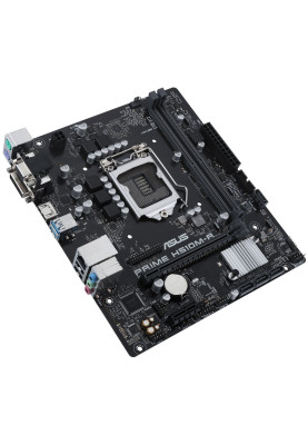 Мат.плата 1200 (H510) Asus PRIME H510M-R, H510, 2xDDR4, Int.Video(CPU), 4xSATA3, 1xPCI-E 16x 4.0, 1xPCI-E 1x 3.0, ALC897, I219-V, 4xUSB3.2/6xUSB2.0, VGA/DVI/HDMI, MicroATX