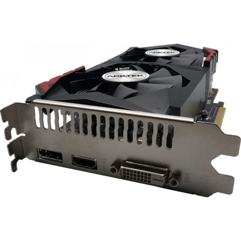 Відеокарта GeForce GTX1050Ti, Arktek, 4Gb GDDR5, 128-bit, DVI/HDMI/DP, 1290/7000 MHz (AKN1050TID5S4GH1)