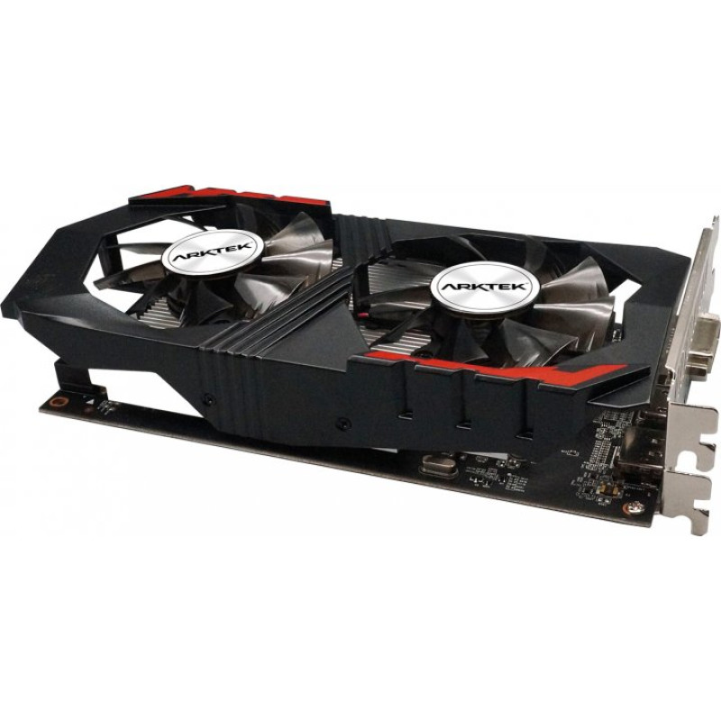 Відеокарта GeForce GTX1050Ti, Arktek, 4Gb GDDR5, 128-bit, DVI/HDMI/DP, 1290/7000 MHz (AKN1050TID5S4GH1)