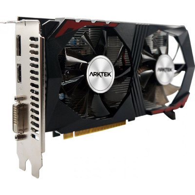 Відеокарта GeForce GTX1050Ti, Arktek, 4Gb GDDR5, 128-bit, DVI/HDMI/DP, 1290/7000 MHz (AKN1050TID5S4GH1)