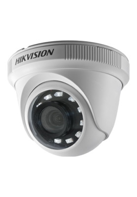 Камера HDTVI Hikvision DS-2CE56D0T-IRPF (C) (2.8 мм), 2 Мп, CMOS, 1080p/25 fps, 0.01 Lux, день/ніч, ІЧ підсвічування до 20 м, 89.9х70.1 мм
