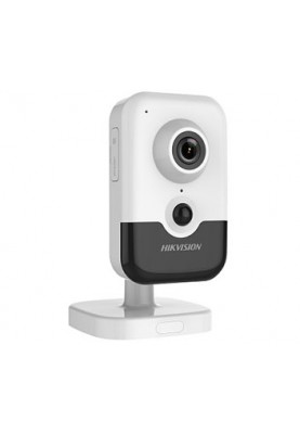 IP камера Hikvision DS-2CD2421G0-IW(W) (2.8 мм), 2 Мп, 1/2.7" CMOS, 1920х1080, H.265+/MJPEG, день/ніч, ІЧ підсвічування до 10 м, RJ45, Wi-Fi, micro SD, мікрофон, динамік, PoE, 102х65х32 мм
