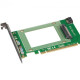 Плата-адаптер Frime, PCI-E 16x, to U.2 SFF8639 2.5" NVMe або Sata (ECF-PCIEtoSSD007)