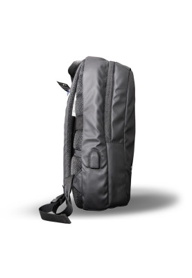 Рюкзак для ноутбука 15.6" Frime Crosstech, Black, поліестер, 382х255х42 мм