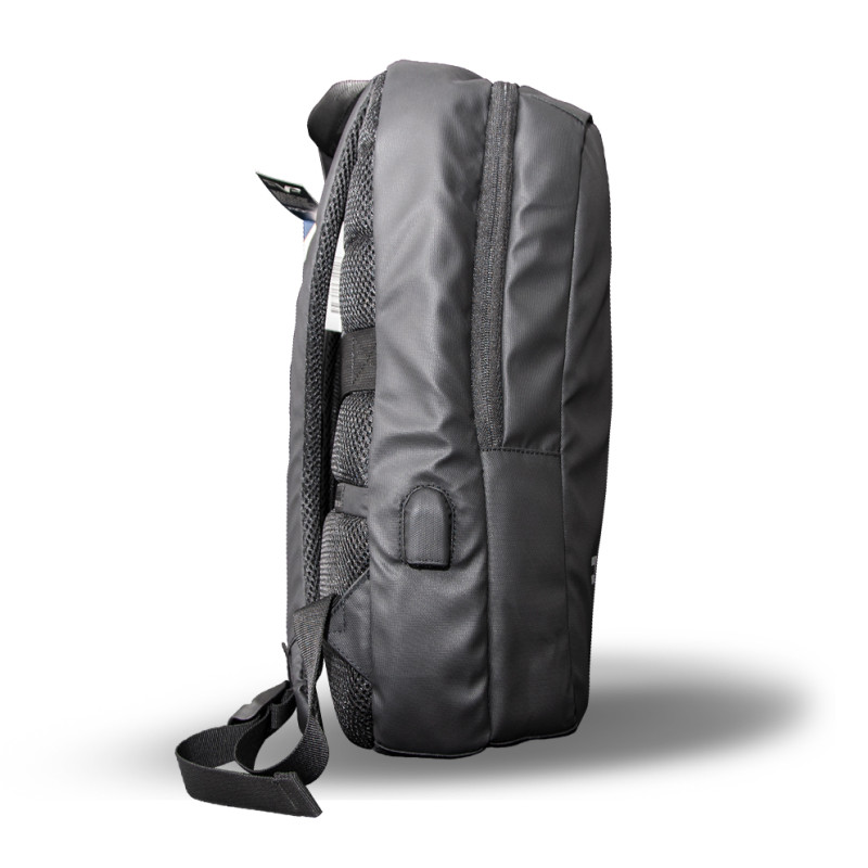 Рюкзак для ноутбука 15.6" Frime Crosstech, Black, поліестер, 382х255х42 мм