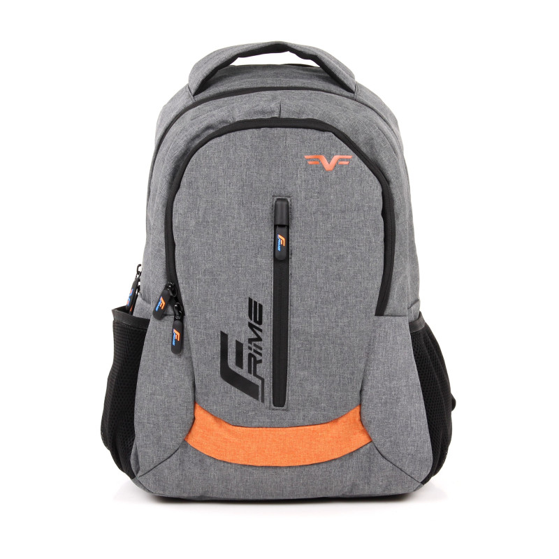 Рюкзак для ноутбука 15.6" Frime Hamster, Grey, поліестер, 382х258х35 мм