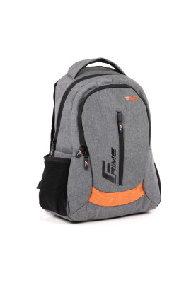 Рюкзак для ноутбука 15.6" Frime Hamster, Grey, поліестер, 382х258х35 мм