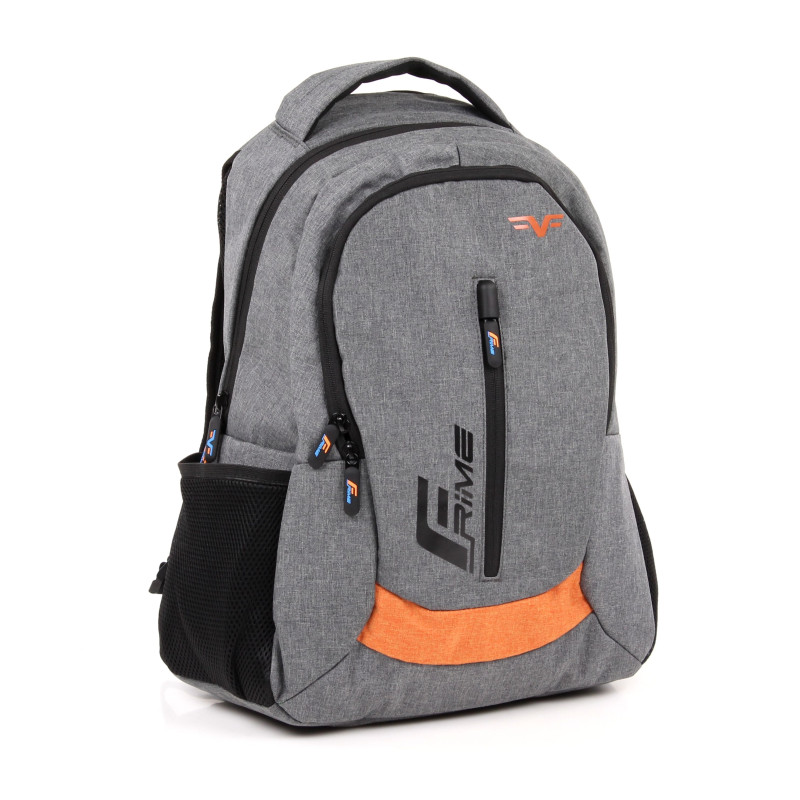 Рюкзак для ноутбука 15.6" Frime Hamster, Grey, поліестер, 382х258х35 мм