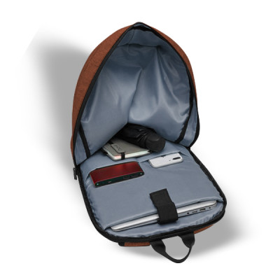 Рюкзак для ноутбука 15.6" Frime Keeper, Dark Red, поліестер, 376х260х20 мм