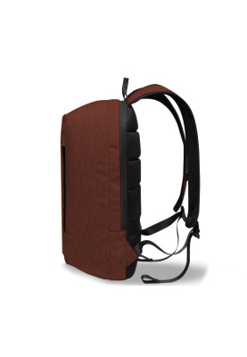 Рюкзак для ноутбука 15.6" Frime Keeper, Dark Red, поліестер, 376х260х20 мм