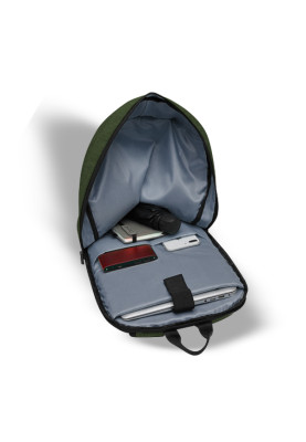 Рюкзак для ноутбука 15.6" Frime Keeper, Green, поліестер, 376х260х20 мм