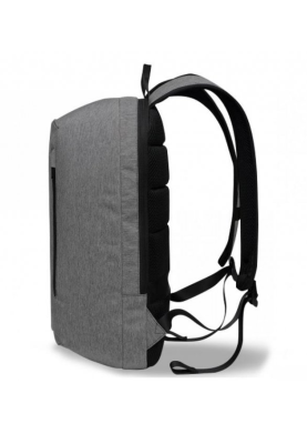 Рюкзак для ноутбука 15.6" Frime Keeper, Grey, поліестер, 376х260х20 мм