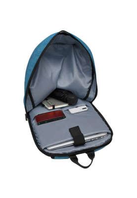 Рюкзак для ноутбука 15.6" Frime Keeper, Light Blue, поліестер, 376х260х20 мм