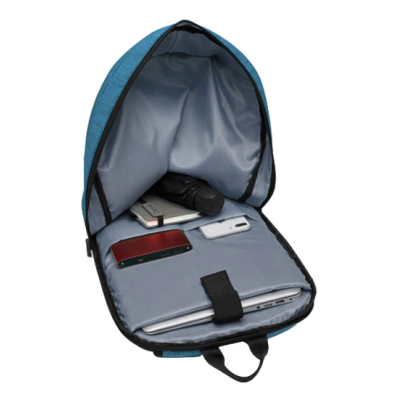 Рюкзак для ноутбука 15.6` Frime Keeper, Light Blue, поліестер, 376х260х20 мм