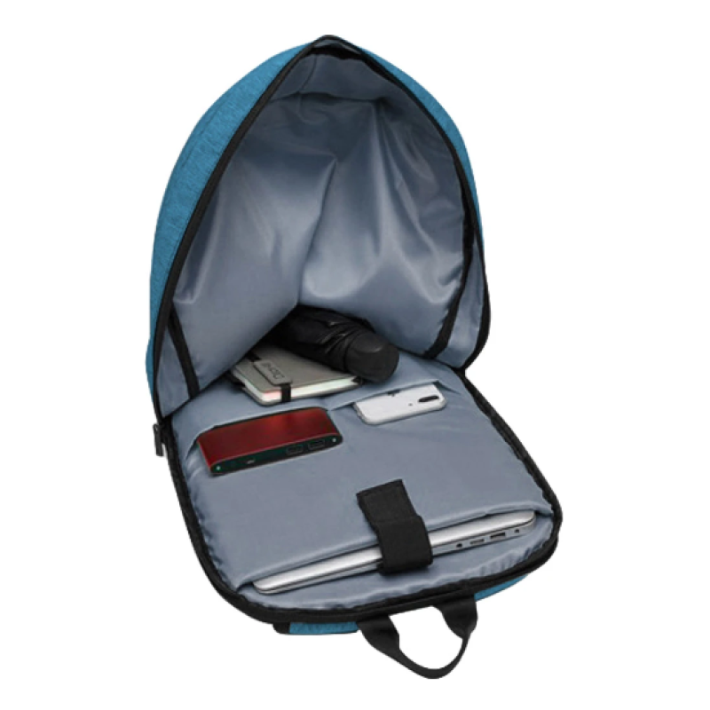 Рюкзак для ноутбука 15.6" Frime Keeper, Light Blue, поліестер, 376х260х20 мм