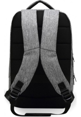 Рюкзак для ноутбука 15.6" Frime Whitenoise, Grey, поліестер, 330х250х20 мм