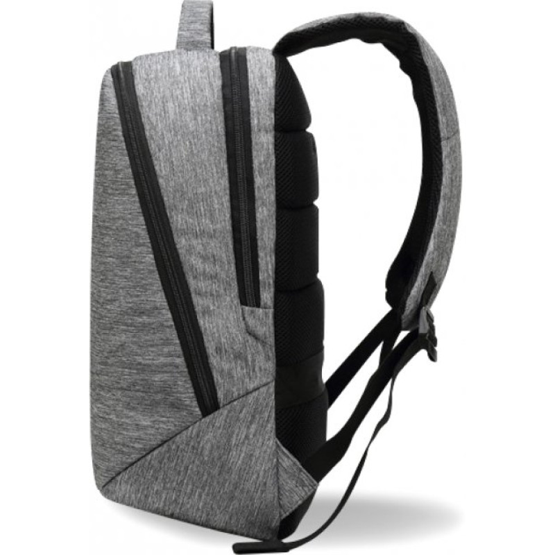 Рюкзак для ноутбука 15.6" Frime Whitenoise, Grey, поліестер, 330х250х20 мм