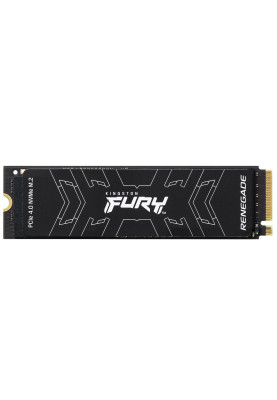 Твердотільний накопичувач M.2 1Tb, Kingston FURY Renegade, PCI-E 4.0 x4, 3D TLC, 7300/6000 MB/s (SFYRS/1000G)