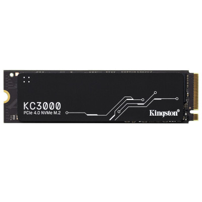 Твердотільний накопичувач M.2 512Gb, Kingston KC3000, PCI-E 4.0 x4, 3D TLC, 7000/3900 MB/s (SKC3000S/512G)