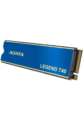 Твердотільний накопичувач M.2 250Gb, ADATA LEGEND 740, PCI-E 3.0 x4, 3D TLC, 2500/2000 MB/s (ALEG-740-250GCS)