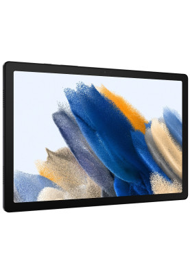 Планшет 10.5" Samsung Galaxy Tab А8, 4/64Gb (SM-X205NZAESEK) LTE Dark Grey, 1920x1200, Unisoc Tiger T618 (2.0 ГГц), RAM 4Gb, ROM 64Gb, MicroSD (max 1024GB), GPS+ ГЛОНАСС, Wi-Fi, LTE, 2 Cam (8Mp + 5Mp), 7040 mAh, Android 11