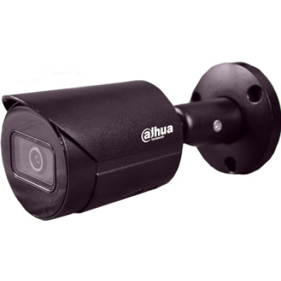 IP камера Dahua DH-IPC-HFW2531SP-S-S2-BE (2.8 мм), 5 Мп, 1/2.7" CMOS, H.265, 2592x1944, день/ніч, ІЧ підсвічування до 30 м, IP67, 166х70 мм
