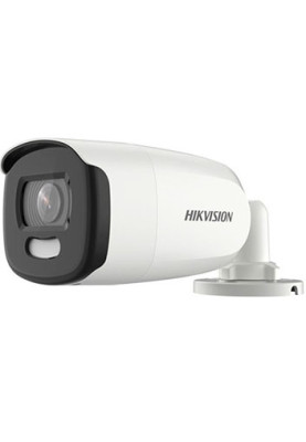 Камера HDTVI Hikvision DS-2CE10HFT-F (2.8 мм), 5 Мп, CMOS, 1944p/25 fps, 0.0005 Lux, день/ніч, ІЧ підсвічування до 20 м, 168х70х68 мм