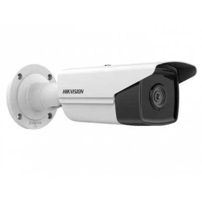 IP камера Hikvision DS-2CD2T83G2-4I, 8 Мп, 1/2.8" CMOS, 3840x2160, H.265+, день/ніч, ІЧ підсвічування до 80 м, RJ45, IP67, PoE, 293х105 мм