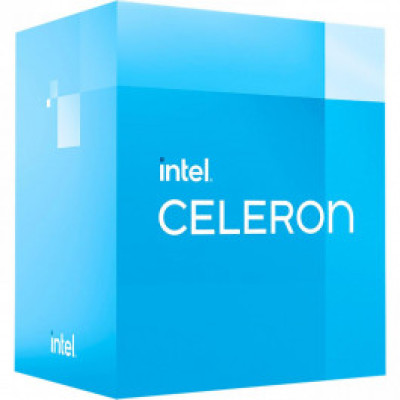 Процесор Intel Celeron (LGA1700) G6900, Box, 2x3.4 GHz (2 потока), UHD Graphics 710, L3 4Mb Smart Cache, Alder Lake, 10 nm, TDP 46W (BX80715G6900)