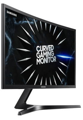 Монітор вигнутий 23.5" Samsung C24RG50, Dark Silver, WLED, VA, 1920x1080, 1800R, 4 мс, 250 кд/м², 3000:1, 178°/178°, DP/2xHDMI, Vesa 100x100, AMD FreeSync (LC24RG50FZIXCI)