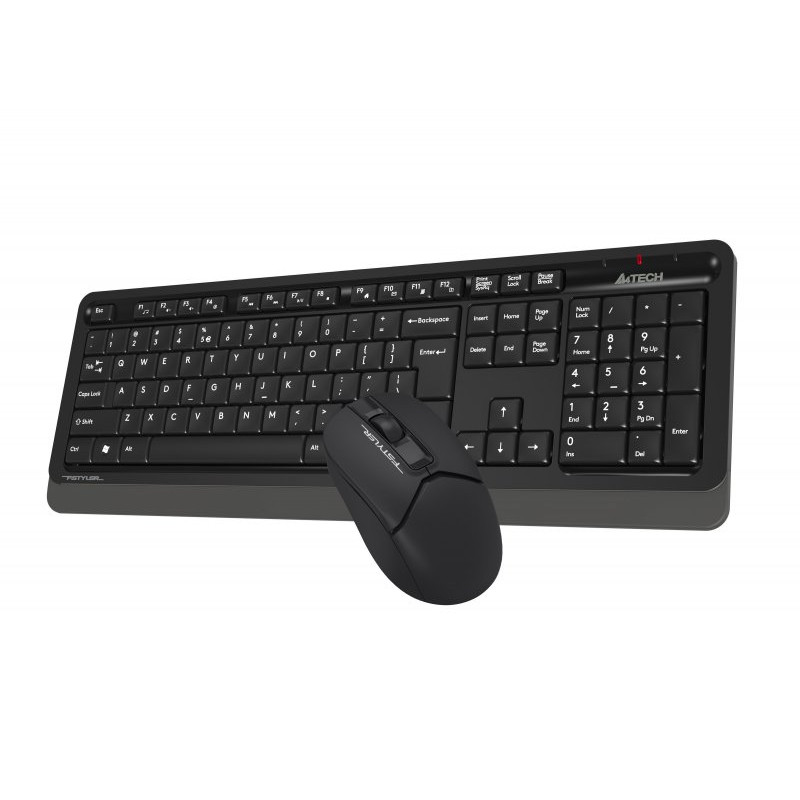 Комплект бездротовий A4tech Fstyler FG1012, Black, клавіатура+миша