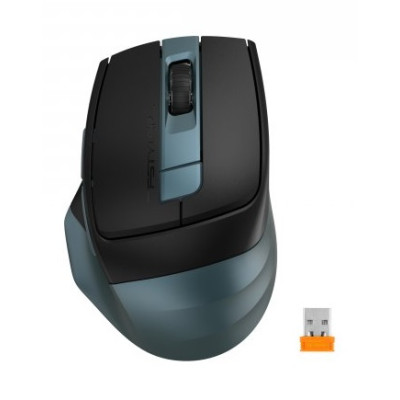 Миша A4Tech Fstyler FB35C, Midnight Green, USB, бездротова, оптична, BT+RF (Combo), 1200/1600/2000/2400 dpi, 125 Hz, 6 кнопок, вбудований Li акумулятор