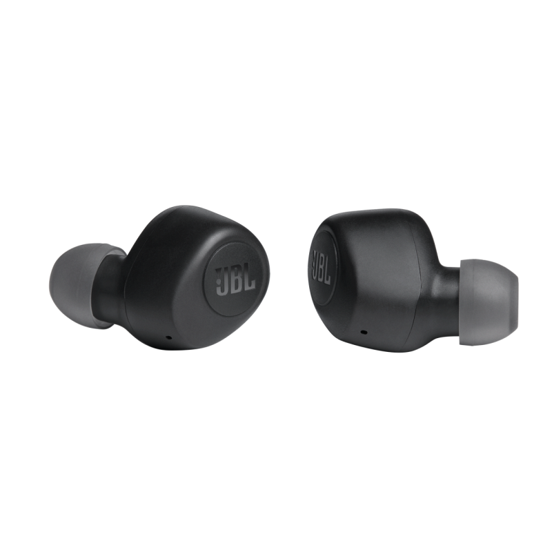 Навушники JBL Wave 100, Black, Bluetooth, мікрофон, чохол з функцією зарядки, технологія "Pure Bass" (JBLW100TWSBLK)
