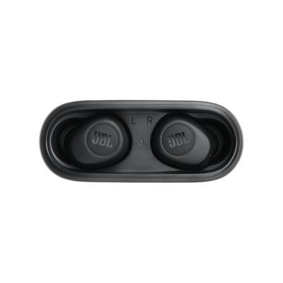 Навушники JBL Wave 100, Black, Bluetooth, мікрофон, чохол з функцією зарядки, технологія "Pure Bass" (JBLW100TWSBLK)