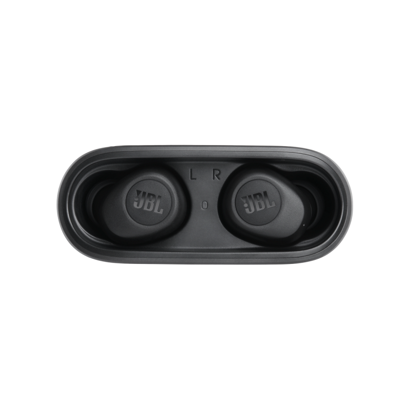 Навушники JBL Wave 100, Black, Bluetooth, мікрофон, чохол з функцією зарядки, технологія "Pure Bass" (JBLW100TWSBLK)